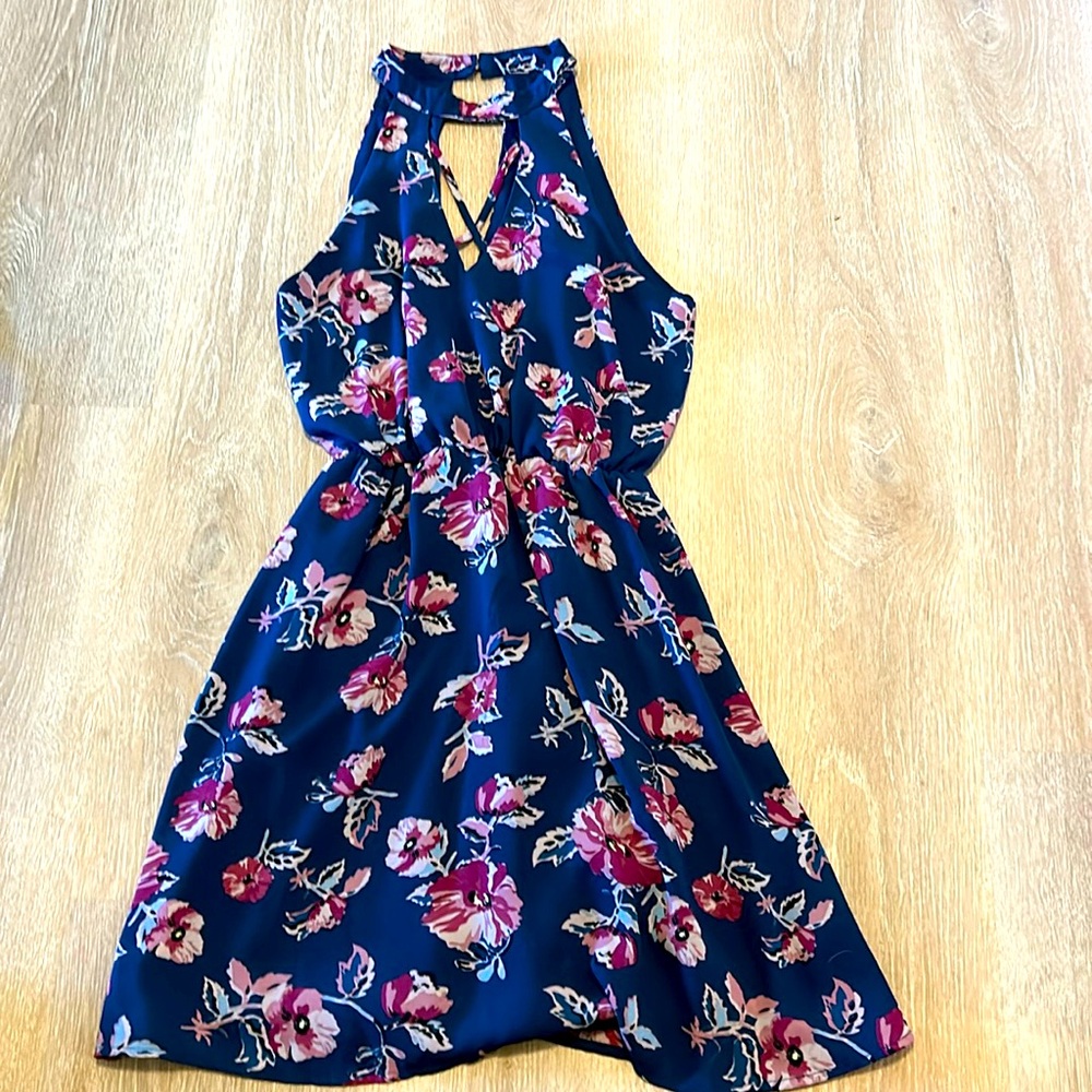Blue Rain Small floral dress
